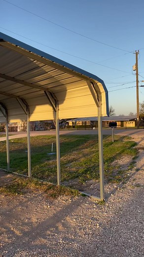 Triple Carport from American Steel Structures