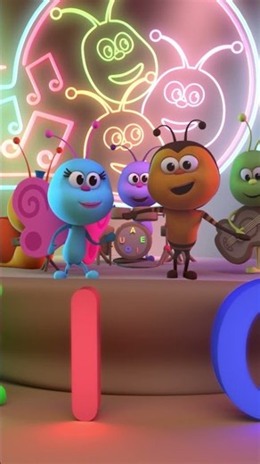 The Vowels Rock & Roll 🎸 #Shorts #BoogieBugs