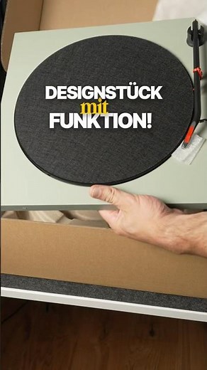 The stylish Bluetooth turntable for your home! 🎶