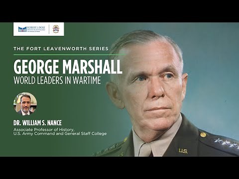 World Leaders in Wartime: George Marshall