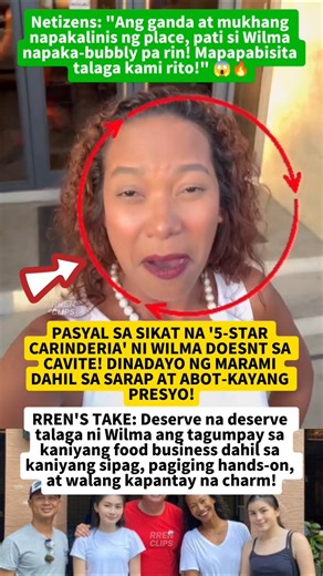 5-STAR NGA BA? Wilma Doesnt, ibinandera ang kaniyang sikat na 'Chicks ni Otit' resto!😱🔥 #shorts
