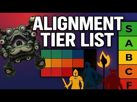 The Definitive Dungeons & Dragons Alignment Tier List