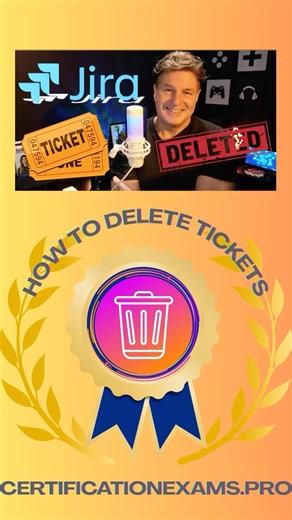 How to Delete a Jira Ticket #scrum #agile #kanban #jirasoftware #jsm #acp120 #acp620 #bug #story