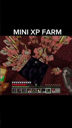 mini xp farm minecraft
