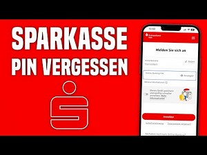Forgot your Sparkasse Online Banking PIN? | Reset your Sparkasse password