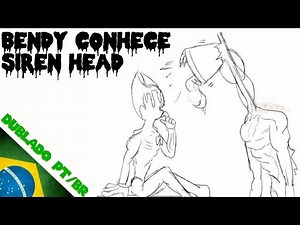 [FANDUB] Bendy Conhece Siren Head (Bendy And The Ink Machine)|Dublado PT/BR|