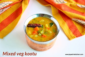 Mixed vegetable kootu recipe