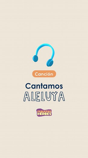 “¡Cantamos Aleluya! Esta canción nos llena de fe y esperanza. 🙌🏻 Con su energía contagiosa y su mensaje inspirador, esta canción es perfecta para empezar el día con la mirada hacia arriba. ¡Comparte con nosotros tu momento favorito de la canción en los comentarios! 👇🏻 | Pequeños Héroes TV