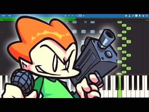 Friday Night Funkin' - Philly Nice - Piano Tutorial