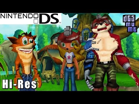 Crash Mind over Mutant - Nintendo DS Gameplay High Resolution (DeSmuME)