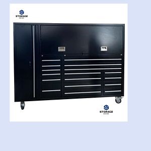[Hot Item] 72 Inch Garage Tool Storage Cabinet Mechanic Tool Cabinet with Wheels