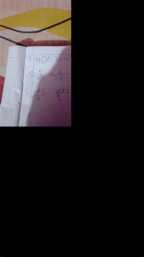 Solve the following equations: 4(x-2) = ? \frac{3}{x+1} = \fra... | Filo