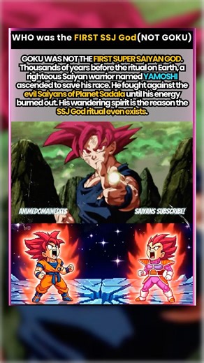 Who is the first SSJ GOD? (Not Goku) #dragonballz #dbz #shorts #fyp #goku #dragonball #ssjgod