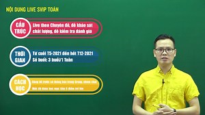 3.6K views · 96 reactions | ❌❌❌ KHAI GIẢNG KHÓA LIVE SVIP TOÁN 2K4 ✅...