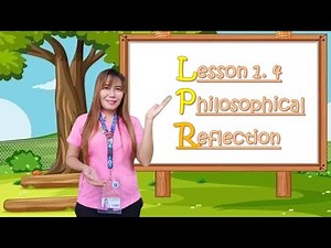 Lesson 1.4 Philosophical Reflection