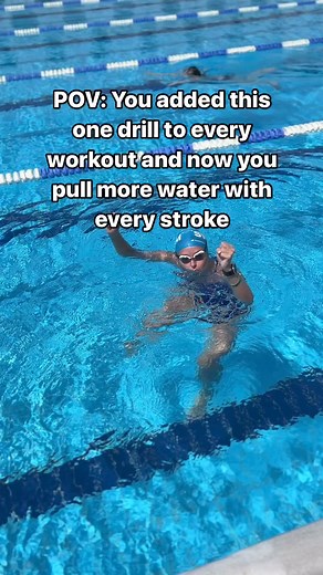 86K views · 309 reactions | Doing a drill once is NOT enough to help you develop your technique properly ❌ Find drills that are specific to what you want to improve, and practice them at every workout to turn it into muscle memory! ✅ For example, practicing the fist drill every day is great for improving your catch because it teaches you to also pull with your forearm  | MySwimPro | Facebook