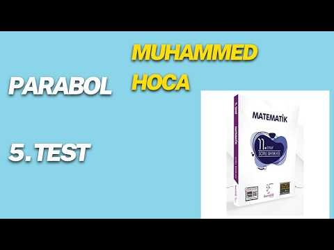 PARABOL SORU ÇÖZÜMÜ - TEST 5 - KAREKÖK 11. SINIF SORU BANKASI