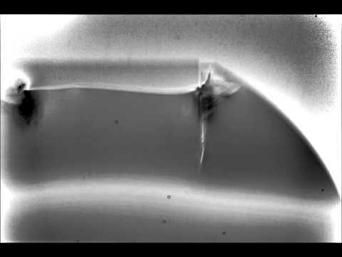 Crack propagation and fracture in silicon wafers under thermal stress