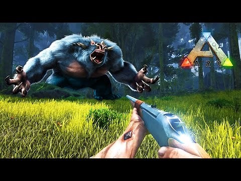 ARK: Survival Evolved - SEARCHING FOR BIGFOOT & ALPHA T-REX! (ARK: Survival Evolved Gameplay)