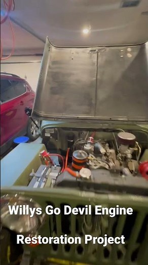 Willys Go Devil Engine - Restoration Project