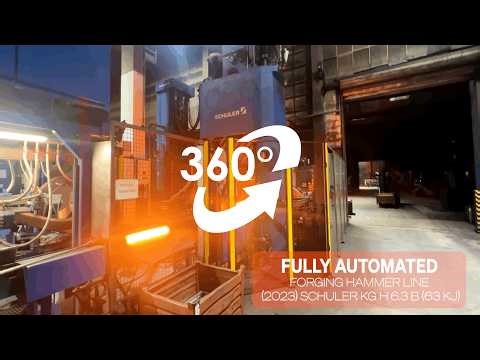 Fully Automated Forging Hammer Line (2023) SCHULER KG H 6.3 B (63 KJ)