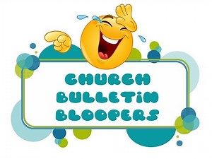 Church Bulletin Bloopers Countdown
