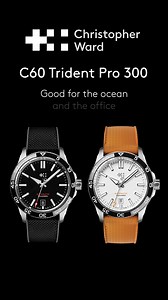 4.2K views · 39 reactions | Deeply Durable. Deeply Dependable. The refined C60 Trident Pro 300. Take this stylish all-rounder with you below the waves or into the everyday. | Christopher Ward | Facebook