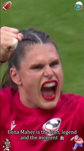 Ilona Maher has mastered the art of the stiff arm. 💪#ParisOlympics #olympics #teamusa #rugby