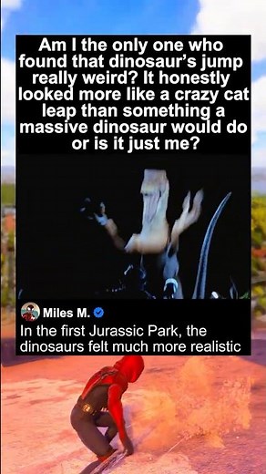 The Lost World: Jurassic Park | The dinosaur’s cat-like jump (1997)