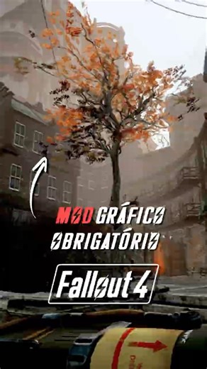 O mod de ESTAÇÕES que leva seu FALLOUT 4 pra OUTRO NÍVEL #fallout4 #fallout4mods #shorts