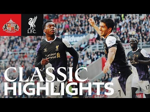 Suarez and Sturridge 😮‍💨 Classic Highlights: Sunderland vs Liverpool