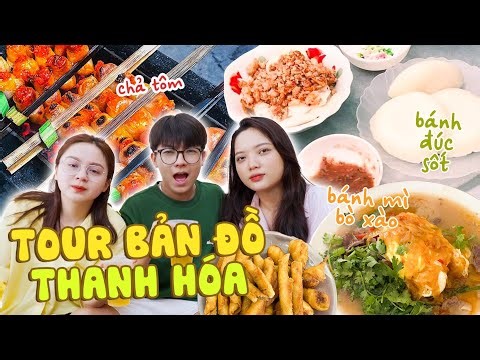 FOODTOUR BẢN ĐỒ ẨM THỰC THANH HÓA | 1 ngày ăn như người bản xứ!!