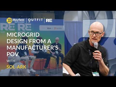 Microgrid Design from a Manufacturer's POV with Sol-Ark | Live! From RE+ Texas