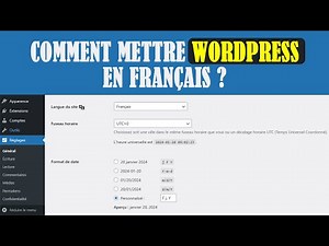 Comment mettre WordPress en Français ?