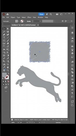 Easily Making Sketch Effect in Illustrator