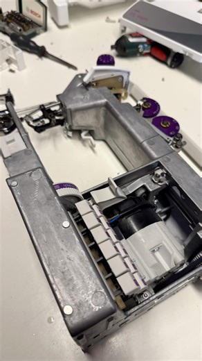 Sewing also includes cleaning 🧽 we took my sewing machine apart.