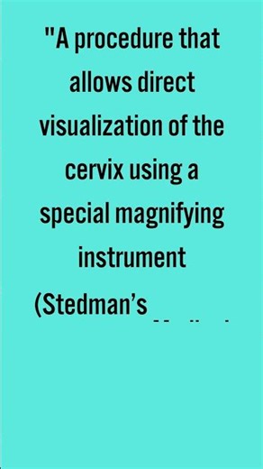 Colposcopy