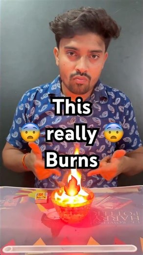 “What Happens When Nail Polish Burns? 🔥 Surprising Experiment !”