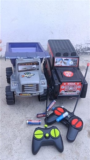 Remote Control Mega Dumper and Rc Big Thar ki Unboxing and Testing 🤩