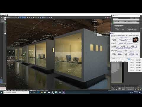 Render test: AMD Ryzen 5800X - 8 Cores 16 Threads