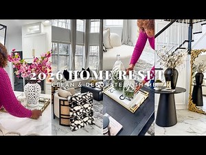 2026 HOME RESET | NEW YEAR REFRESH, CLEAN & DECORATE WITH ME | OMABELLETV
