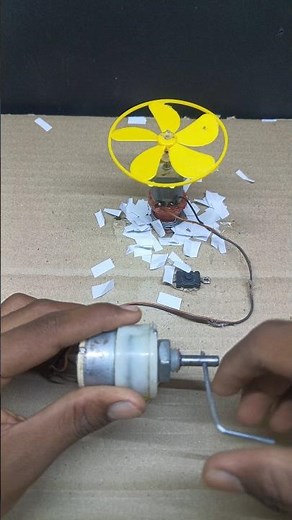 Amazing Science Project: Turning a DC Motor into a Power Source