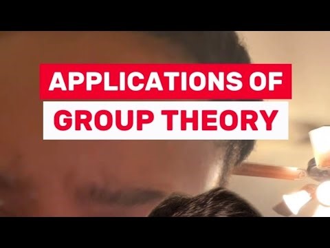 The many, MANY, applications of group theory
