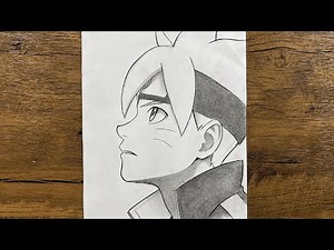 How to Draw Boruto Step by Step – Easy Anime Drawing Tutorial