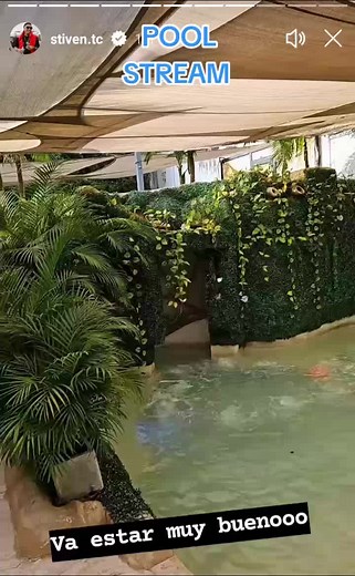 Stream en Piscina de Mister Stiven: Último Stream en la Piscina Live en Vivo
