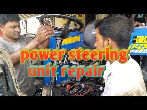 new holland power steering unit repair