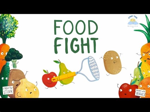 Fruits & Vegetables Are Enemies - Read Aloud Book
