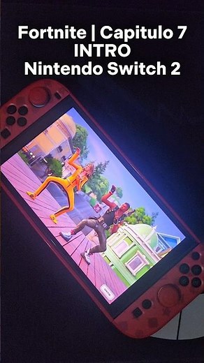 🚨 ¡Fortnite Capítulo 7! Intro Oficial en Nintendo Switch 2. ¡ASÍ EMPIEZA!