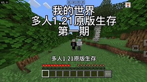 我的世界：多人1.21原版生存第一期