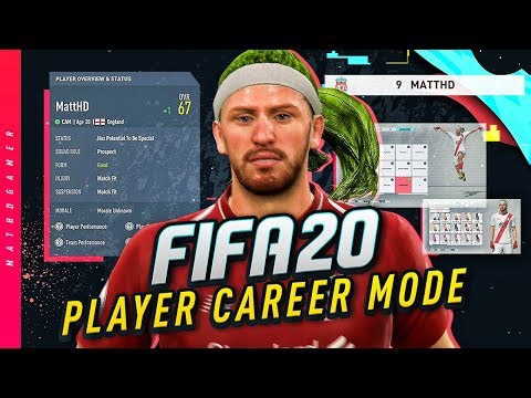 FIFA 20 player career mode official gameplay